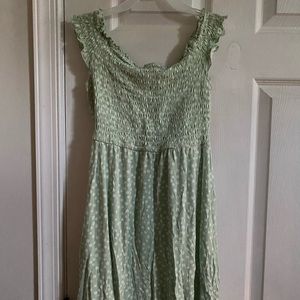Off the shoulder mini dress